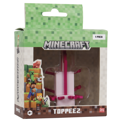 MINECRAFT 3D TOPPEEZ 1 PACK VINDU BOKS