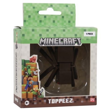 MINECRAFT 3D TOPPEEZ 1 PACK VINDU BOKS