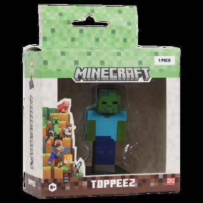 MINECRAFT 3D TOPPEEZ 1 PACK VINDU BOKS Nr.10 - Minecraft
