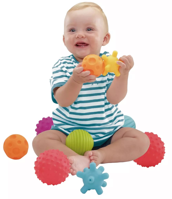 MOLTO - SENSORISKE BALLER 6 STK