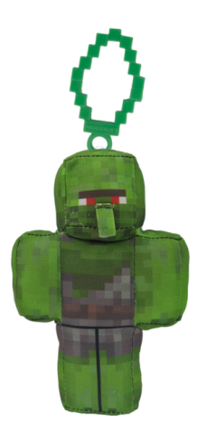 MINECRAFT 13 CM CLIP ON PLUSH ASST CDU