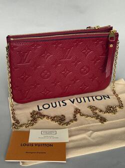Louis Vuitton Double Zip Pochette Burgunder - Louis Vuitton
