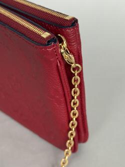 Louis Vuitton Double Zip Pochette Burgunder - Louis Vuitton