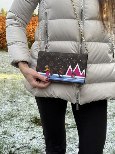 Louis Vuitton Weekend Pochette  brun - Louis Vuitton