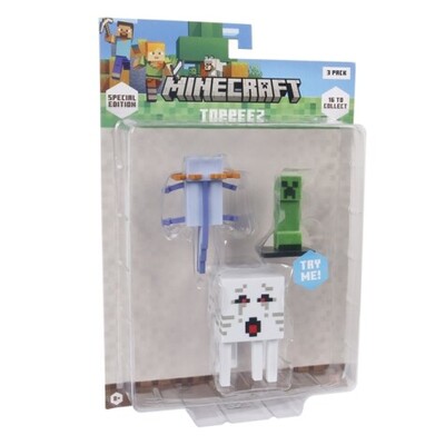 MINECRAFT 3D SPECIAL EDITION FIGURE 3 PACK BLISTER Nr.6 - Minecraft