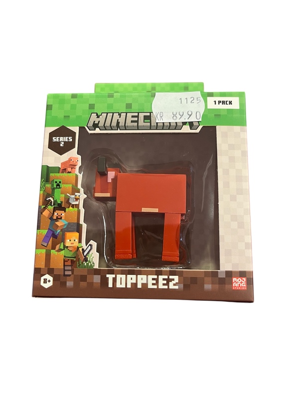 MINECRAFT 3D 6 CM FIGURE 1 PACK WINDOW BOX ASST