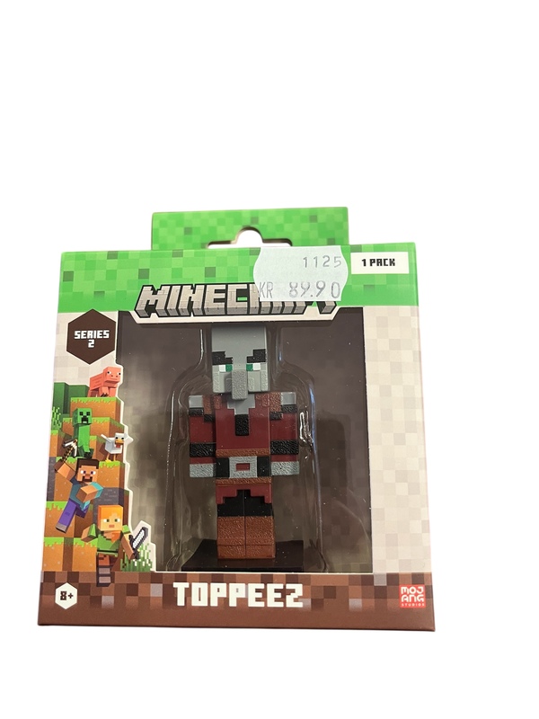 MINECRAFT 3D 6 CM FIGURE 1 PACK WINDOW BOX ASST