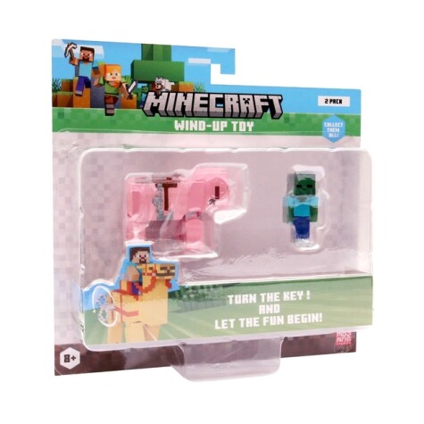 MINECRAFT 3D WIND-UP TOY ASST