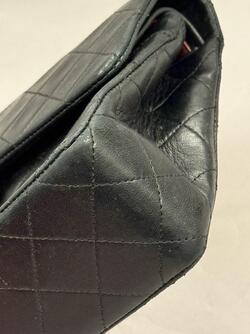 Chanel Double Classic Flap Small  Svart - Chanel