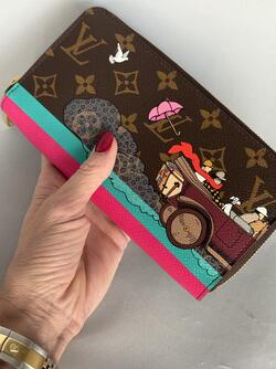 Louis Vuitton Zip Wallet  brun - Louis Vuitton