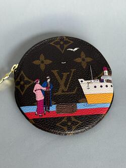 Louis Vuitton Coin Pouch  brun - Louis Vuitton