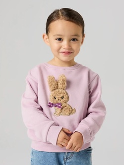 Genser Bamse  rosa - Name It