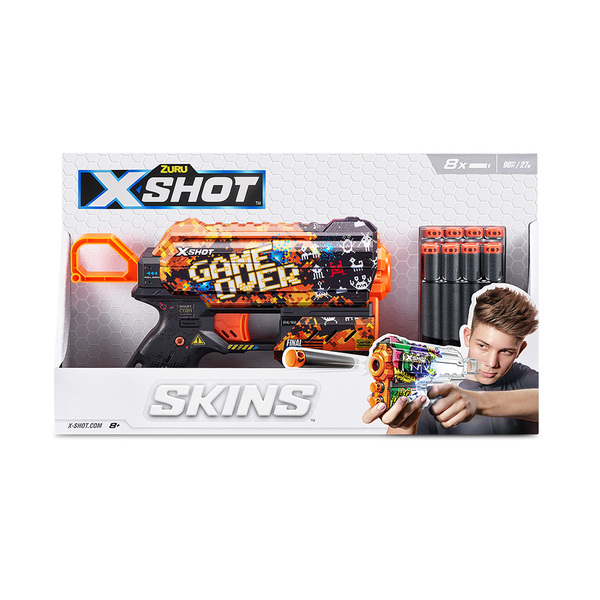 XSHOT Skins Flux Game Over