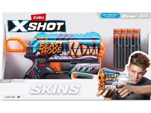 XSHOT Skins Flux Beast Out