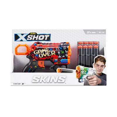 XSHOT Skins Menace Game Over Game Over - X-shot