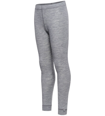 hmlJR WOOL RIB TIGHTS GREY MELANGE - Hummel