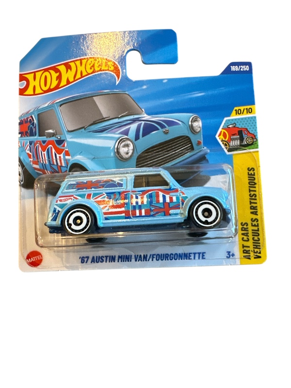 Hot Wheels 1:64 - ‘67 Austin mini van - 10/10 Art Cars