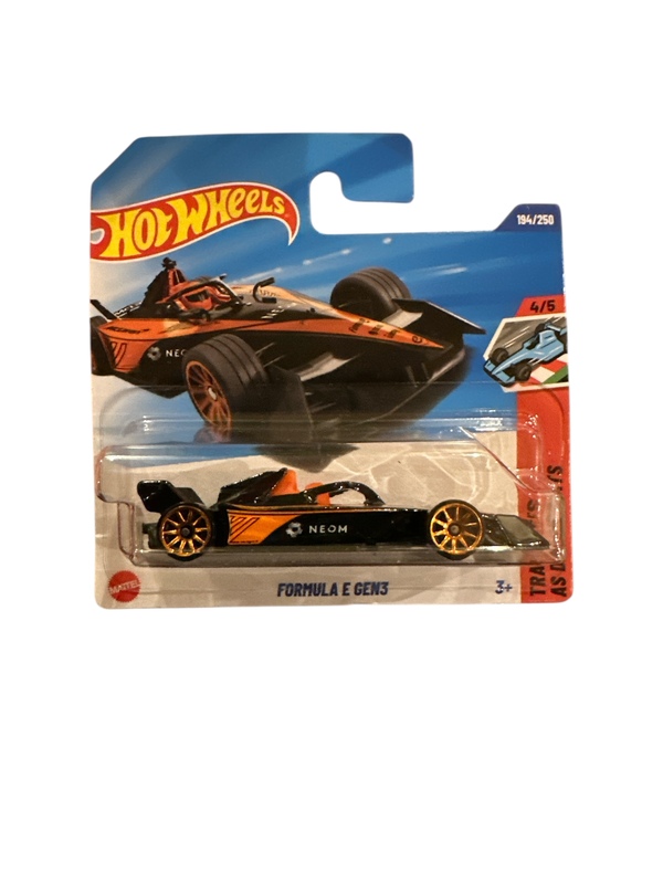 Hot Wheels 1:64 - Formula E Gen3 - 4/5 Track Aces
