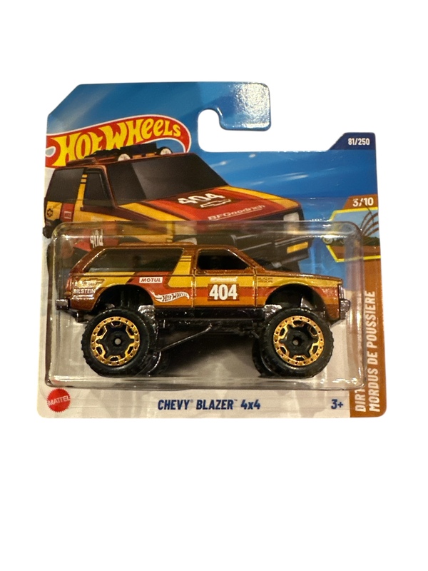 Hot Wheels 1:64 - Chevy Blazer 4x4 - 3/10 Dirt