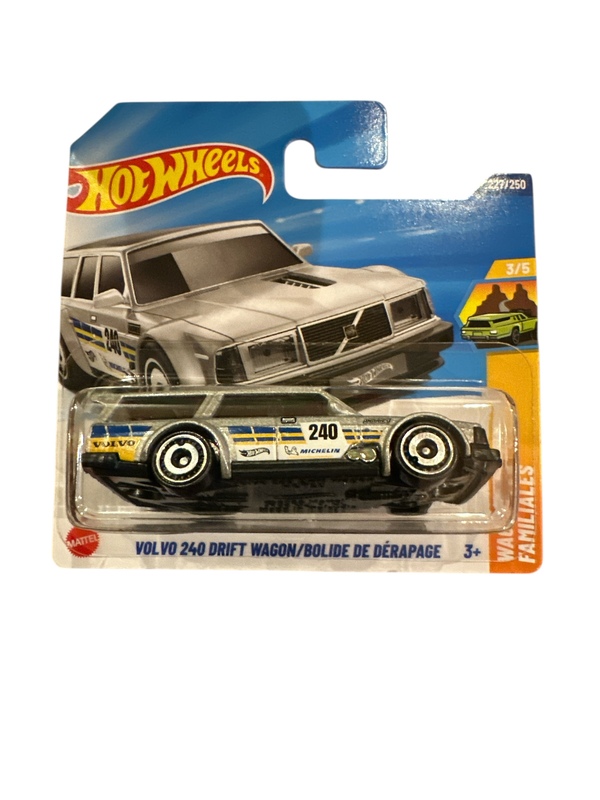 Hot Wheels 1:64 - Volvo 240 drift wagon - 3/5 Wagons