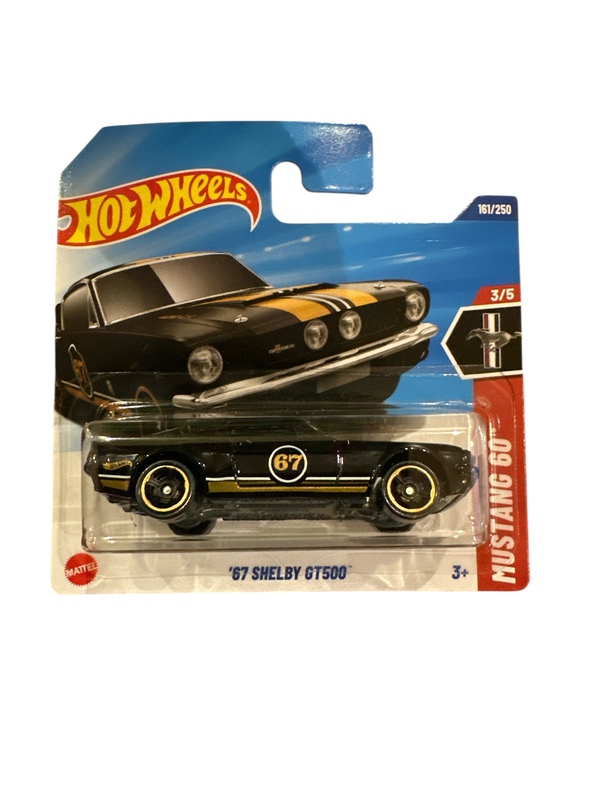 Hot Wheels 1:64 - ‘67 Shelby GT500 - 3/5 Mustang 60