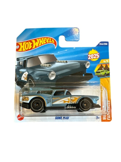 Hot Wheels 1:64 - Gone Mad - 4/5 Wagons Grå bil nr 58 - Hot Wheels