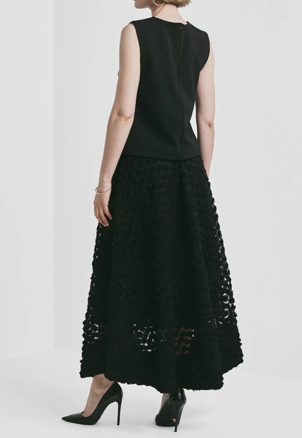 Decorated Maxi Skirt