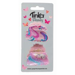 HÅRKLYPE UNICORN 2 STK TINKA BEAUTY UNICORN - Tinka