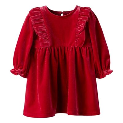 NBFRINNE LS VEL DRESS Jester Red - Name It