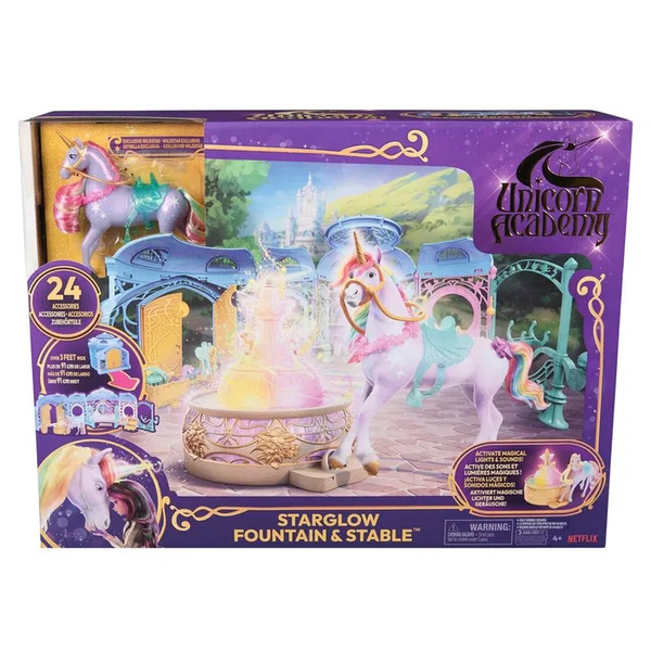 Unicorn Academy Stable Playset w/ Wildstar