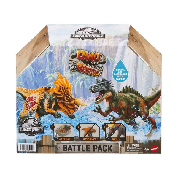 Jurassic World Rebirth Dino Reveal BattlePack Asst