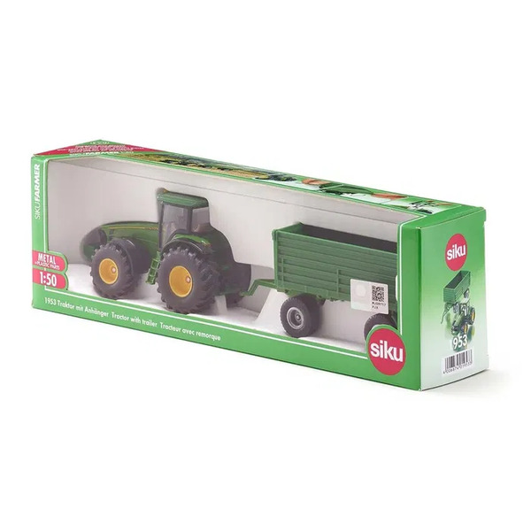 Siku 1:50 Tractor With Trailer