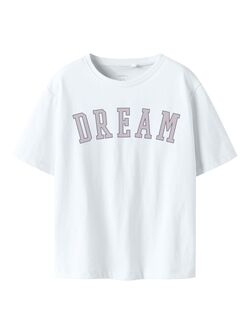 NKFRINDA SS REGULAR TOP BRIGHT WHITE - Name It