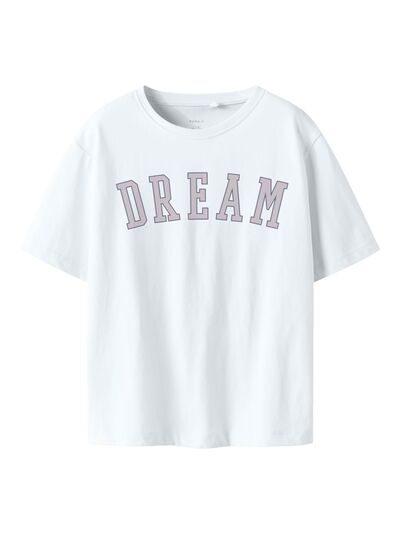 NKFRINDA SS REGULAR TOP BRIGHT WHITE - Name It