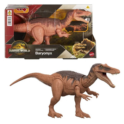 Jurassic World Rebirth Wild Roar Baryonyx - Leiker