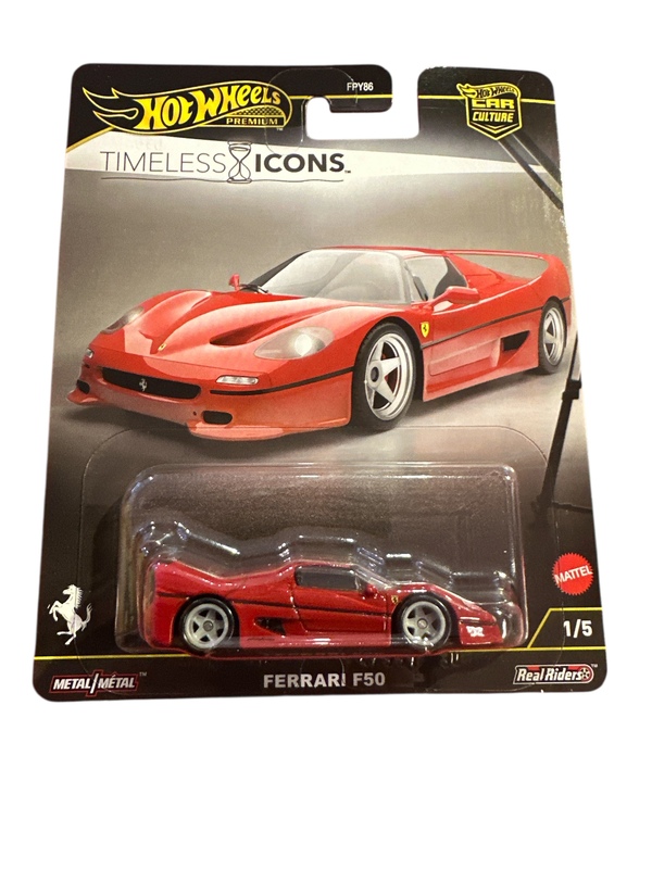 Hot Wheels Premium 1:64 Car Culture Legends Ferrari F50