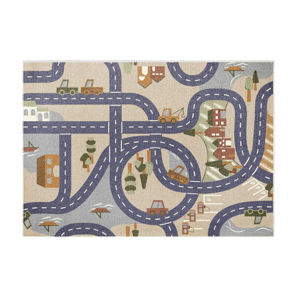 REBEL ROADS SCANROADS PLAY MAT 95X133CM bilteppe