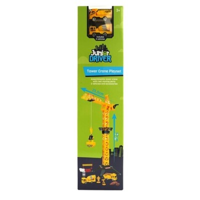 JUNIOR DRIVER - HEISEKRAN 57 CM M/ BILER Heisekran - Leiker