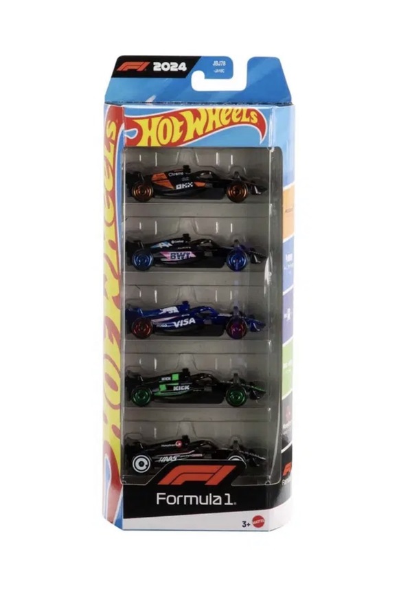 Hot Wheels F-1 Racing 2024 1:64 5 Pack