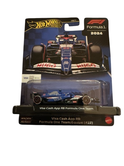 Hot Wheels F1 Racing Premium Visa Cash App RB Formula One Team/Equipe (#22) (#22) - Hot Wheels