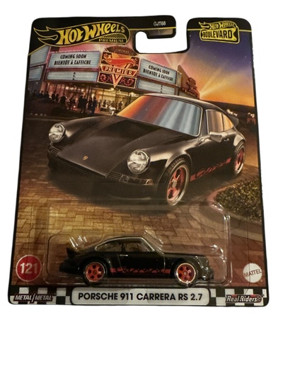 Hot Wheels Premium 1:64 Boulevard Vehicle Porsche 911 Carrera RS 2.7 Porsche 911 Carrera RS 2.7 - Hot Wheels