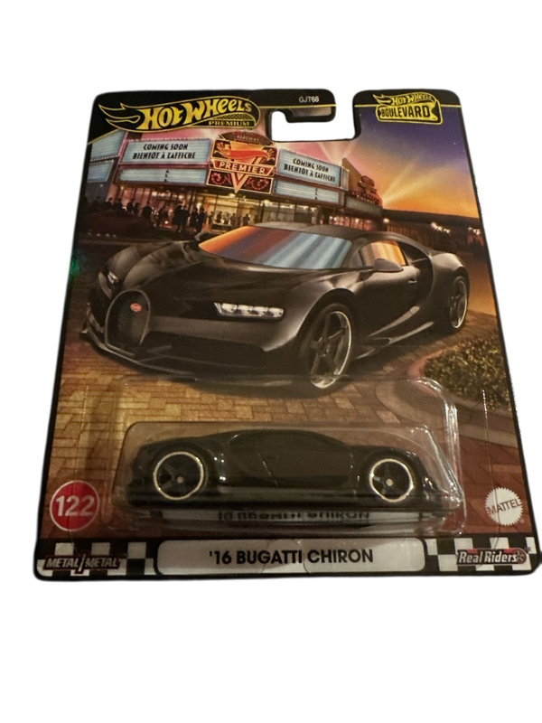 Hot Wheels Premium 1:64 Boulevard Vehicle ‘16 Bugatti Chiron