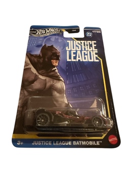Hot Wheels Silver Batman 1:64 Justice League Batmobile Justice League Batmobile - Hot Wheels