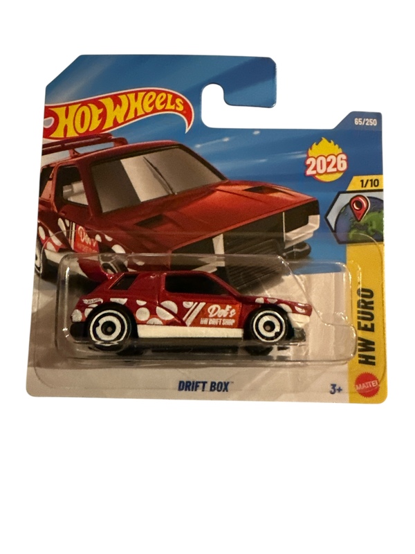 Hot Wheels 1:64 Drift Box - HW Euro 1/10 2026