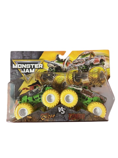 Monster Jam 1:64 Marvel 2 Pack Asst. Pirate`s Curse VS Zombie Pirate`s Curse VS Zombie - Superhelta
