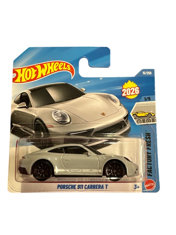 Hot Wheels 1:64 - Porsche 911 Carrera T - Factory Fresh 1/5 2026