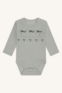 HCBaloo Playing body ull/bambus Forest Fog - Hust & Claire