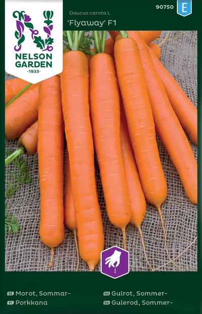 Gulrot, Sommer - Flyaway F1 ikke relevant - Nelson Garden