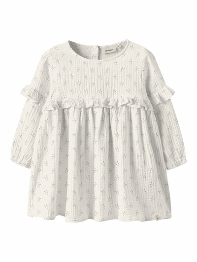 NMFBALIA LS LOOSE DRESS LIL ATELIER coconut milk - LIL`ATELIER