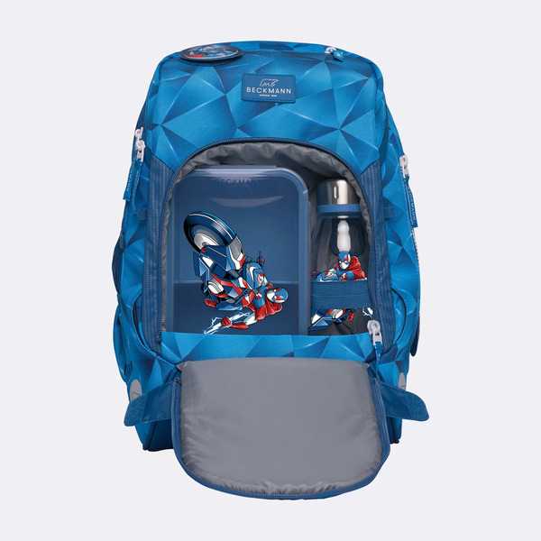 Beckmann Active Air FLX skolesekk, Blue Lightning - levering februar - NYHEIT 2026